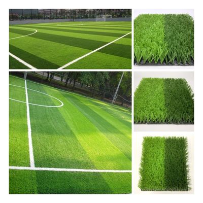 Fire Resistant Soccer Synthetic Football Lawn 10000Dtex Pitch Indoor