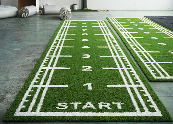Measurable Meter Mark Indoor Turf For Gym Fitness Sled Track 25 Mm Height