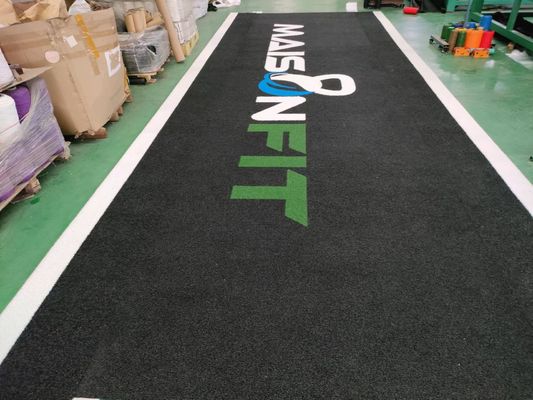 10mm Gym Artificial Turf Multi Usage 25mm Colorful Synthetic Turf For Gyms Carpet Customized