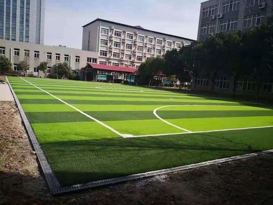 Non Infill Soccer Artificial Grass 2x5 3/8" Artificial Turf Football Field