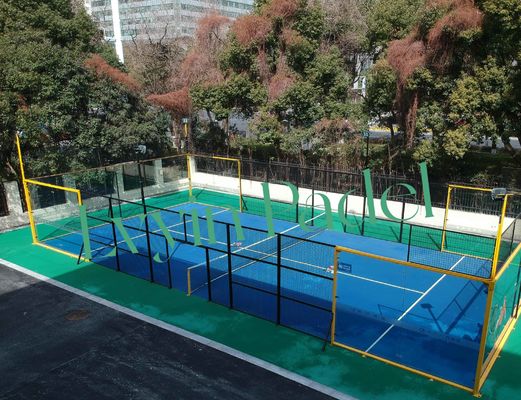 China Lvyin Manufacturer 10x20m Portable Padel Court 4m Full Tennis Court