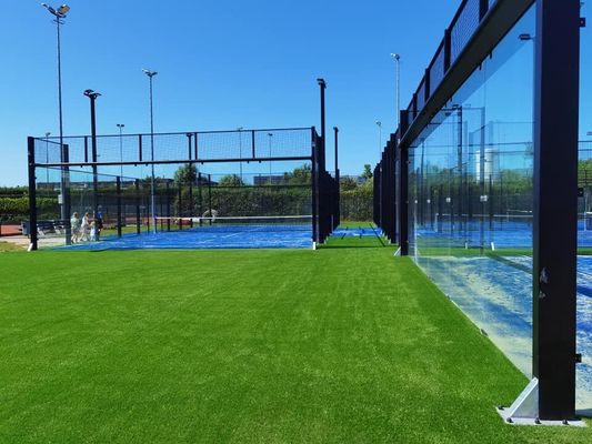 Customized Factory Wholesale 4m Panoramic Padel Tennis Court 10x20m 4x20m