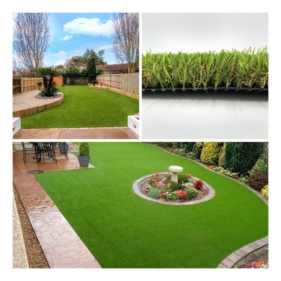 4x25m Landscaping Artificial Grass 35mm Synthetic Landscaping 1x3m