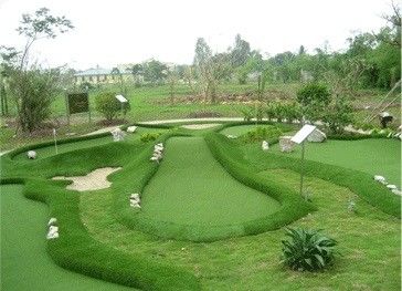 50mm Landscaping Artificial Grass 40-60mm Fake Grass Edging