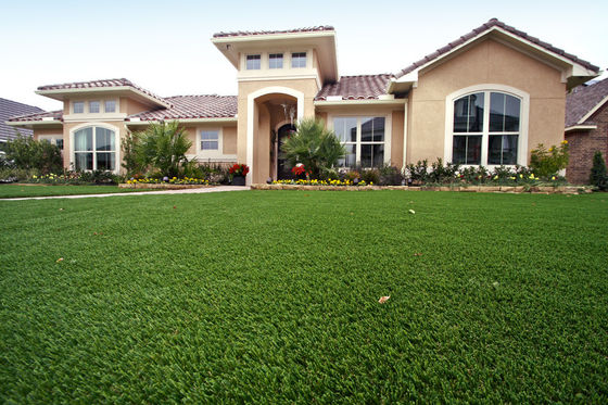 50mm Landscaping Artificial Grass 40-60mm Fake Grass Edging