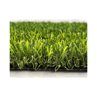 25mm Front Garden Artificial Grass 1x25m 2x25m Synthetic Turf For Balcony