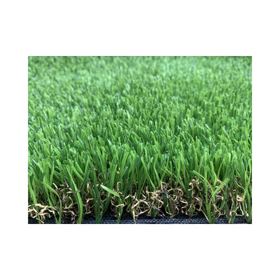 18-60mm Fake Green Grass 35mm Artificial Grass Mat For Balcony