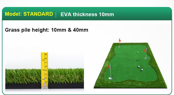1x3m Mini Golf Artificial Turf 10mm 35mm Artificial Grass Golf Green