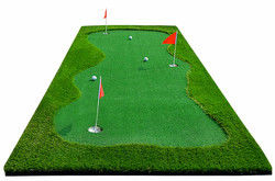 1.5m Golf Putting Green Turf Roll 40mm Portable Putting Green For Backyard