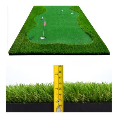 10mm 40mm Artificial Putting Green Turf 1.5x3m Backyard Golf Greens Synthetic