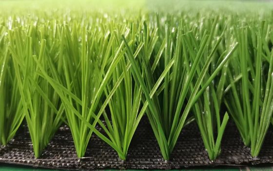 UV Resistant Artificial Soccer Grass With Drainage Holes And PP+Net Backing