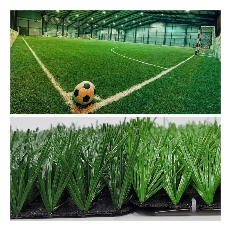 40mm 50mm Artificial Football Turf SBR Fake Grass Football Field