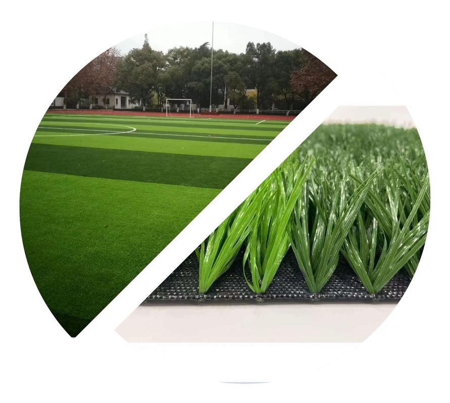 40mm 50mm Football Field Fake Grass SBR Soccer Turf For Backyard