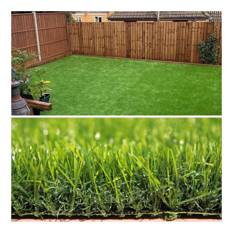 18-70mm Landscaping Artificial Grass 30mm Artificial Turf For Front Yard