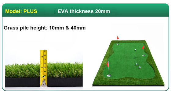 1x3m Mini Golf Artificial Turf 10mm 35mm Artificial Grass Golf Green